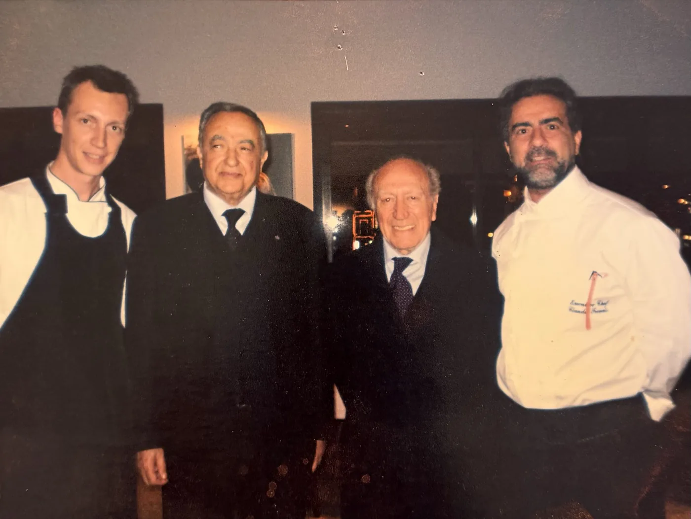 Claudio Trovato con l'ex Presidente di Malta.