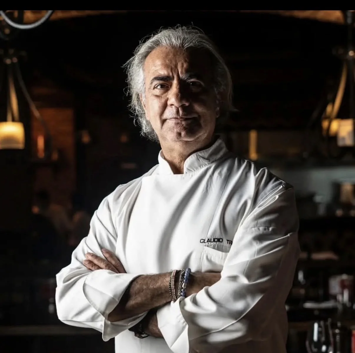 Ritratto intenso dello chef Claudio Trovato